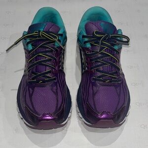Brooks Women's Purple and Teal Athletic Shoes